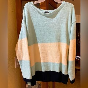Talbots crewneck pullover soft terry fabric
